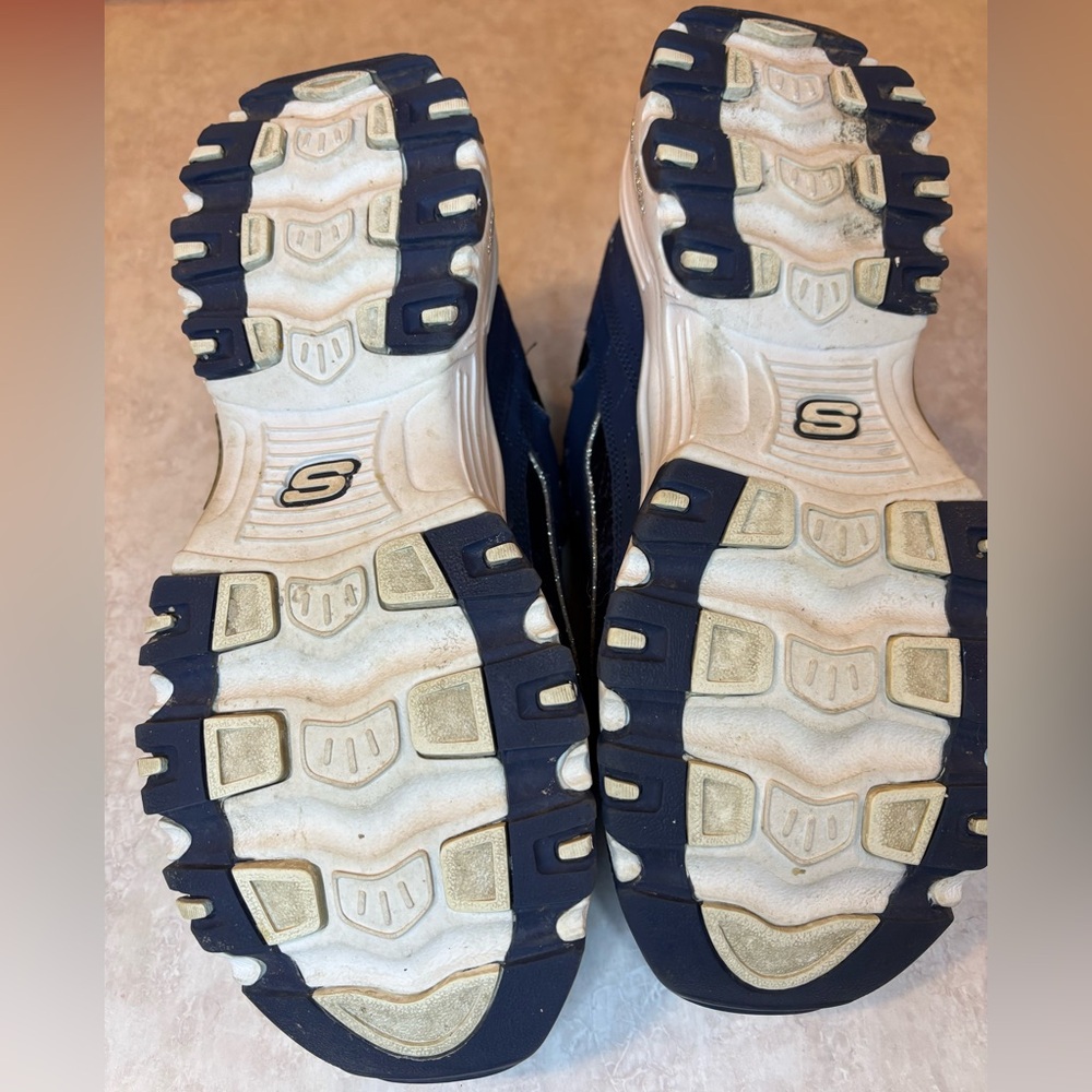 Skechers Navy D’Lites sneakers - Picture 3 of 5
